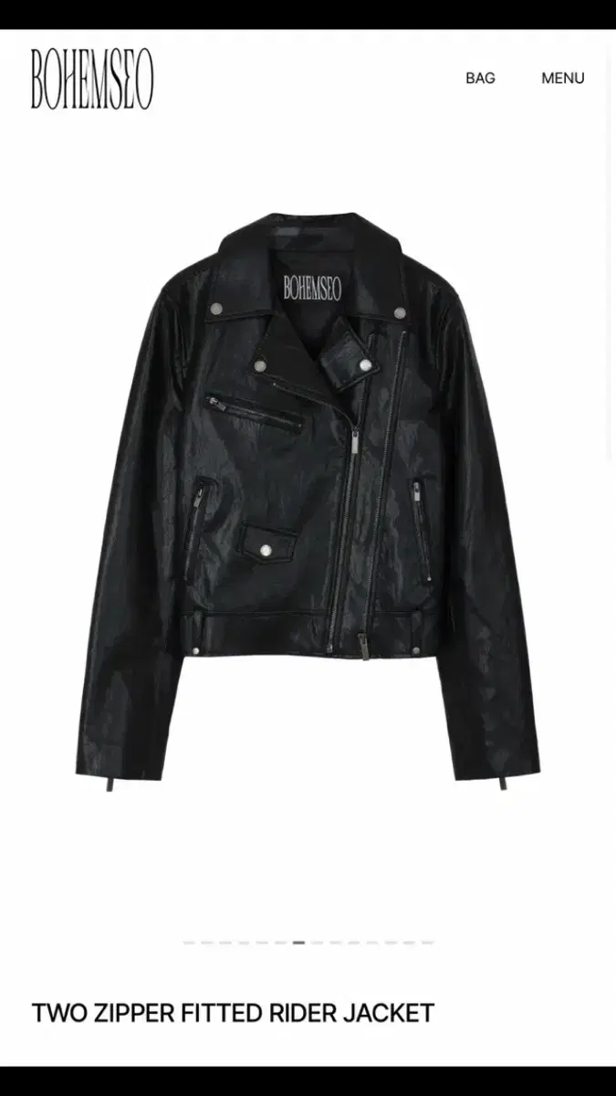 ジャケット・アウター Bohemian seoul leather blouson jumper Bohemian seoul leather blouson jumper